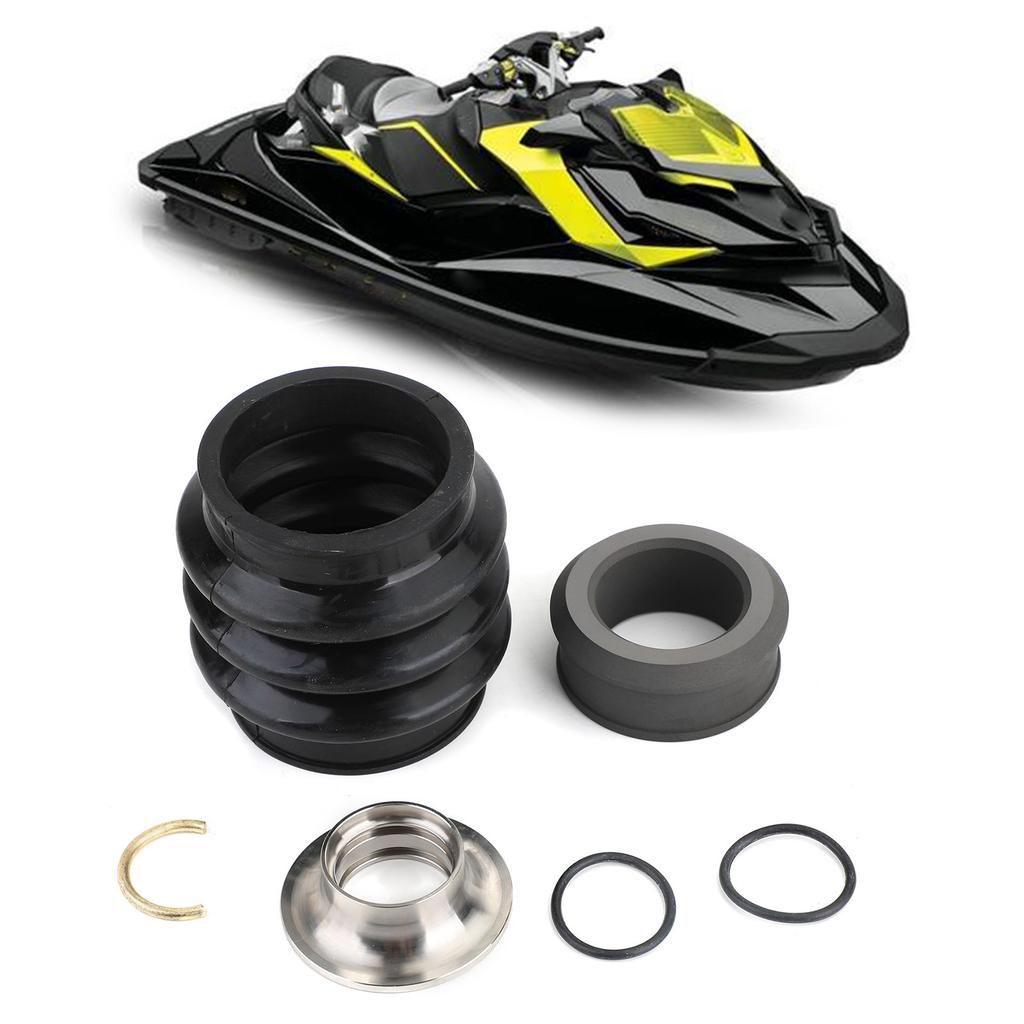 4-Tec Carbon Ring Dichtung Antriebsstrang Überholset & Manschette für Sea Doo RXP RXPX RXTX