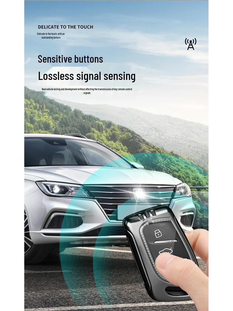 Kompatible Schlüsselhülle für Roewe RX5 Plus, i55, RX3, i6 Max, ZS und Clever H - Unisex-Design