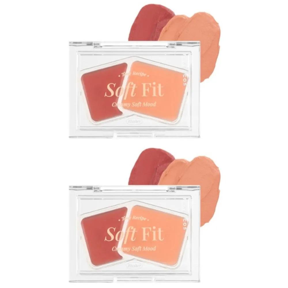 

Forencos Soft Fitting Cream Blusher Apricot Milk x2