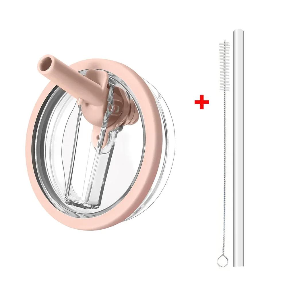 40oz Lid for Stanley Flip Straw Leak Proof Tumbler Lid Replacement for Stanley Cup Accessories Straw Cover