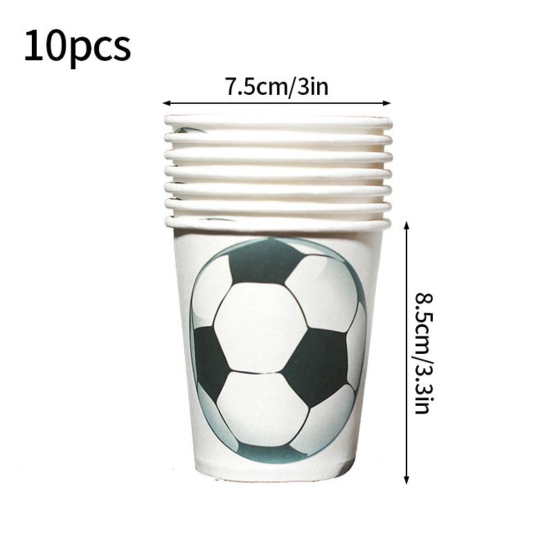 Football Theme Birthday Party Decorations Disposable Tableware Paper Plate Cup Straw Baby Shower Favor Boys Party Supplies Decor