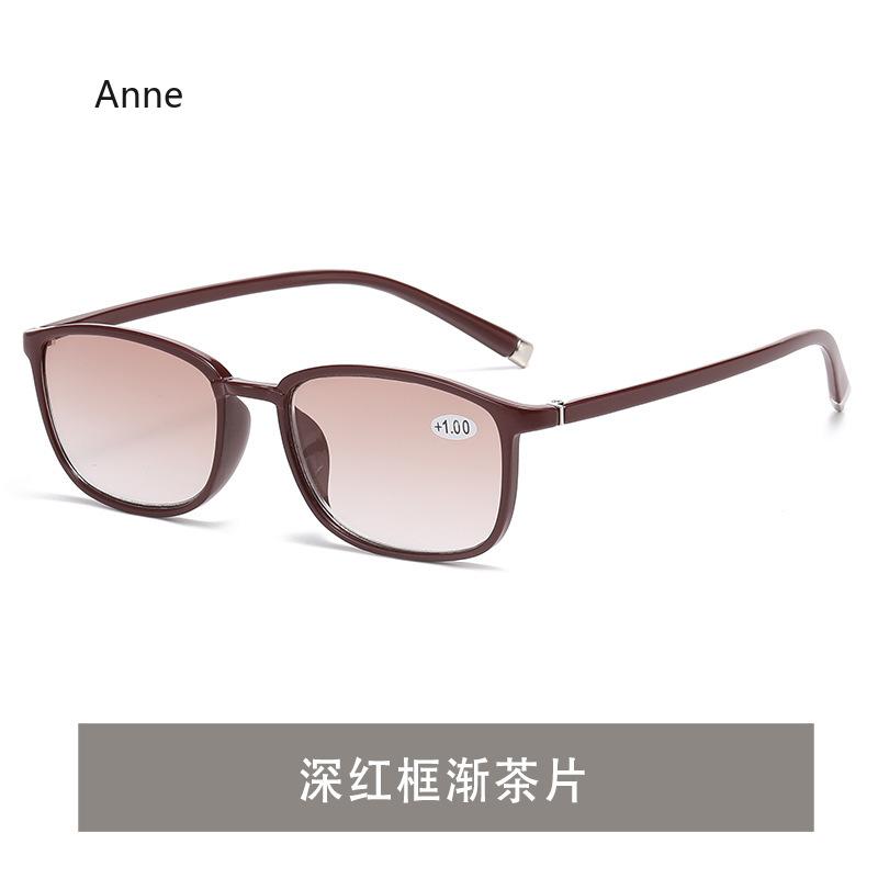 New Reading Glasses Hinge Rectangular Frame Men and Women HD Reader Eyeglasses Diopter 1.0+1.5+2.0+2.5+3.0+3.5+4.0  óculos