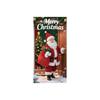 Christmas Door Cover Banner: Santa Claus, Snowman & Reindeer