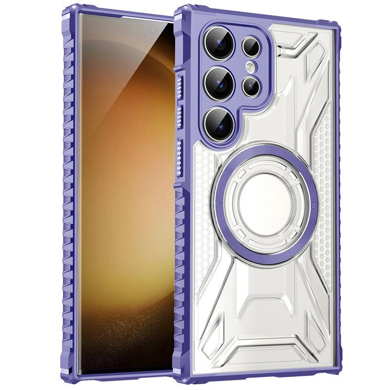 

Samsung S25U Magnetic Phone Case - Compatible with S24, S25/A06, A16, A54, A13, A05 - Drop-proof & Transparent Samsung S23 Plus