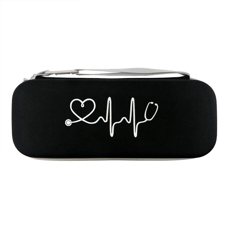 Портативная сумка-органайзер для стетоскопа из ЭВА, чехол для прибора прослушивания сердцебиения плода для беременных, дорожная аптечка, чехол с сетчатыми карманами