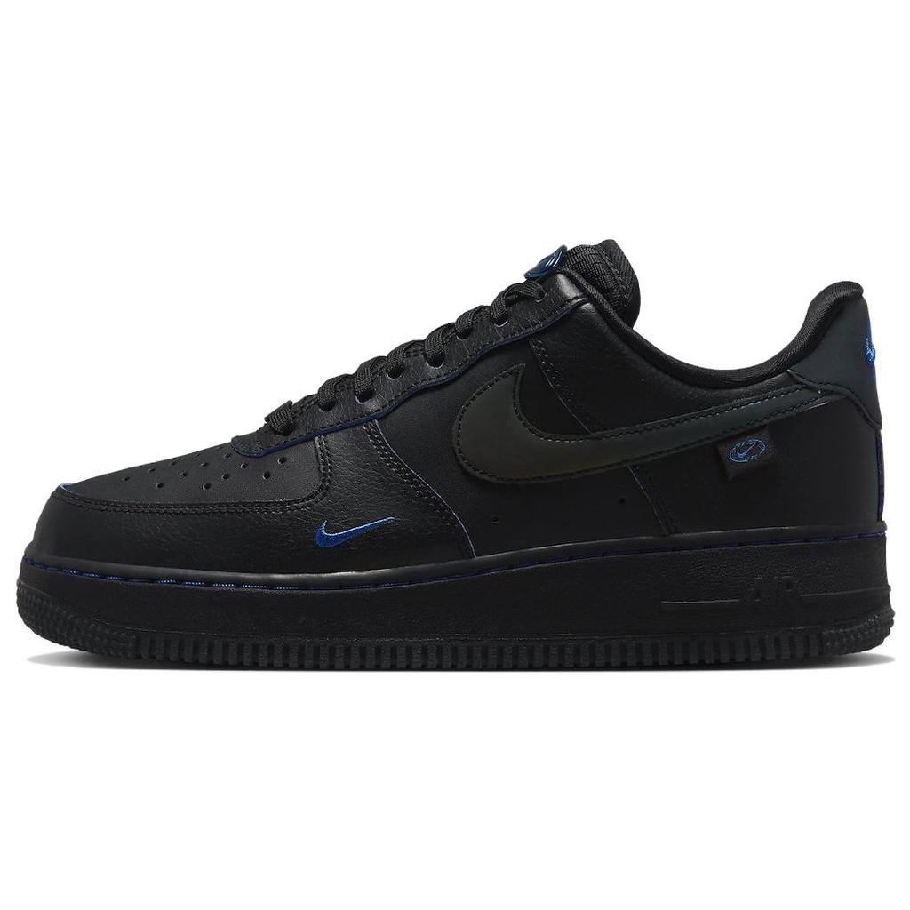 New Nike Air Force 1 Low '07 Lx 'Worldwide Pack Black Game Royal' Women's FB1840-001