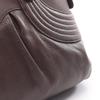 Used Salvatore Ferragamo Gancini Handbag leather Brown Used Women