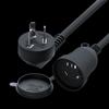 TOWE G10 10A Waterproof 3-Pin Power Extension Cable