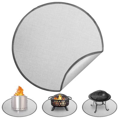 Outdoor Fireproof Mat Heat-Resistant Flame Retardant Anti-slip Deck Patio Lawn Camping Stove