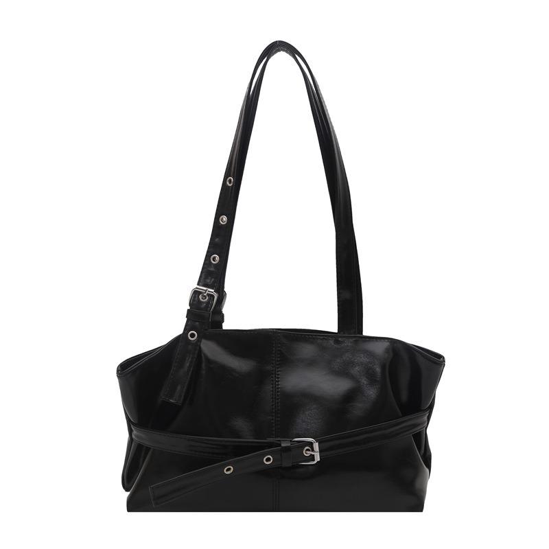 Retro Large Capacity Underarm Shoulder Tote Bag For Women Daily Commute