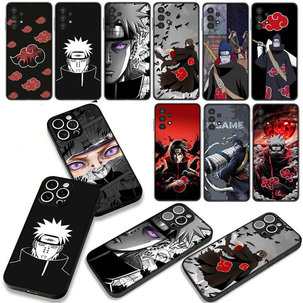 Für Samsung Galaxy A36 A17 A26 A07 A35 A54 A53 A13 A33 A34 S8 S9 S20 S21 FE S10 Plus Hülle Pain Narutos KISAME Akatsuki Itachi