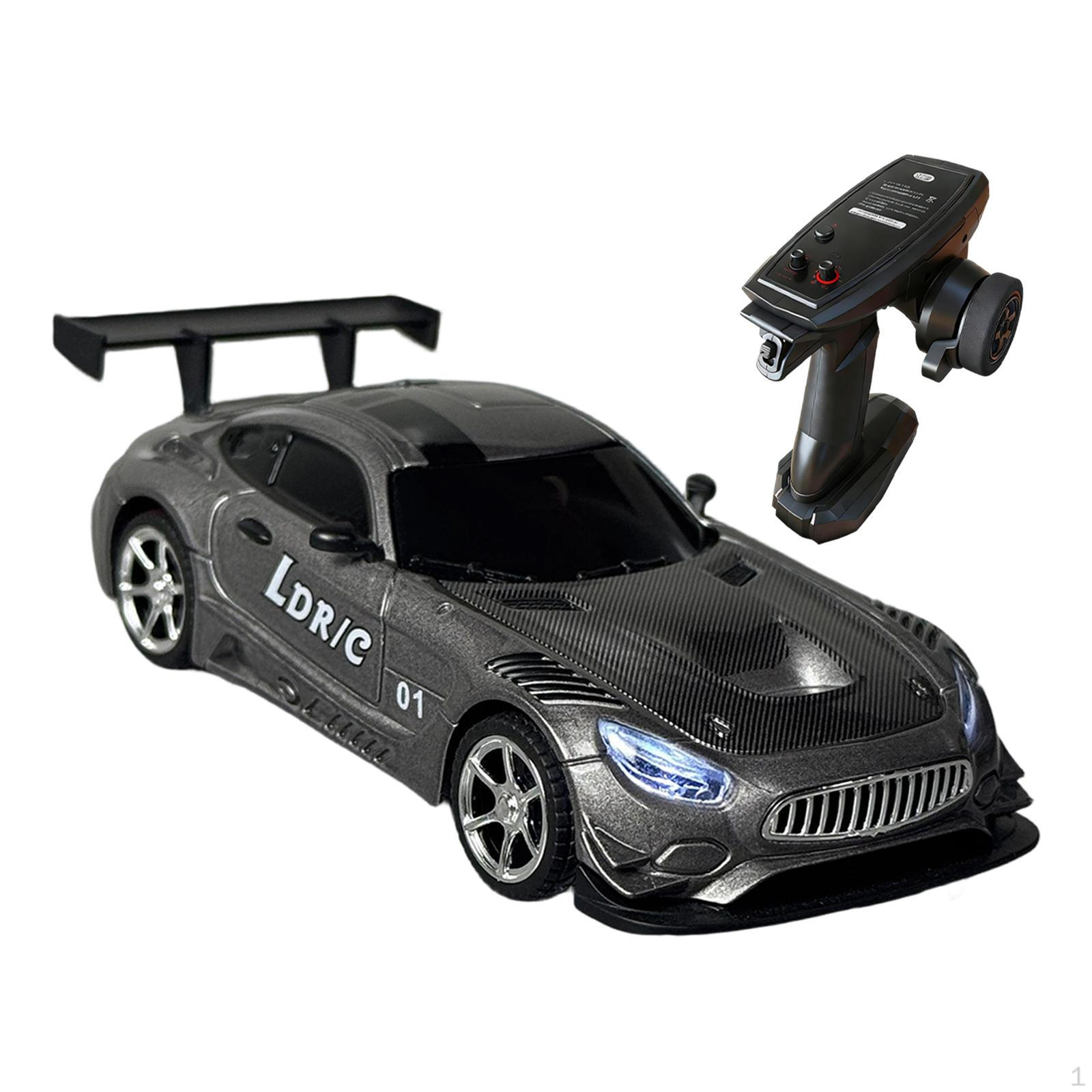 

1/43 Scale RC Car Birthday Gift Lightweight High Performance Durability Easy to Control Model сірий колір