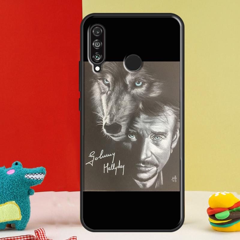 

Johnny Hallyday For Huawei P30 Pro P60 P50 P20 P40 P Smart Nova 9 5T Honor Magic 5 Lite X8 X9 a 50 70 Case Huawei P20