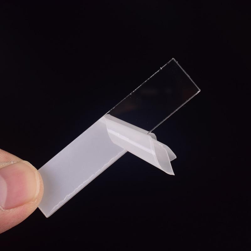 High Transparency Acrylic Nail Art Display Strips for Gel Polish Exhibition