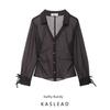 Kaslead New Women Clothes Western Style Fashion Bowknot Decoration Translucent Shirts 8615737