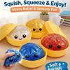 Jouets simulation raviolis compressibles Boule Fidget anti-stress avec perles paillettes Doux à presser Décompression Soulagement du stress Cadeau