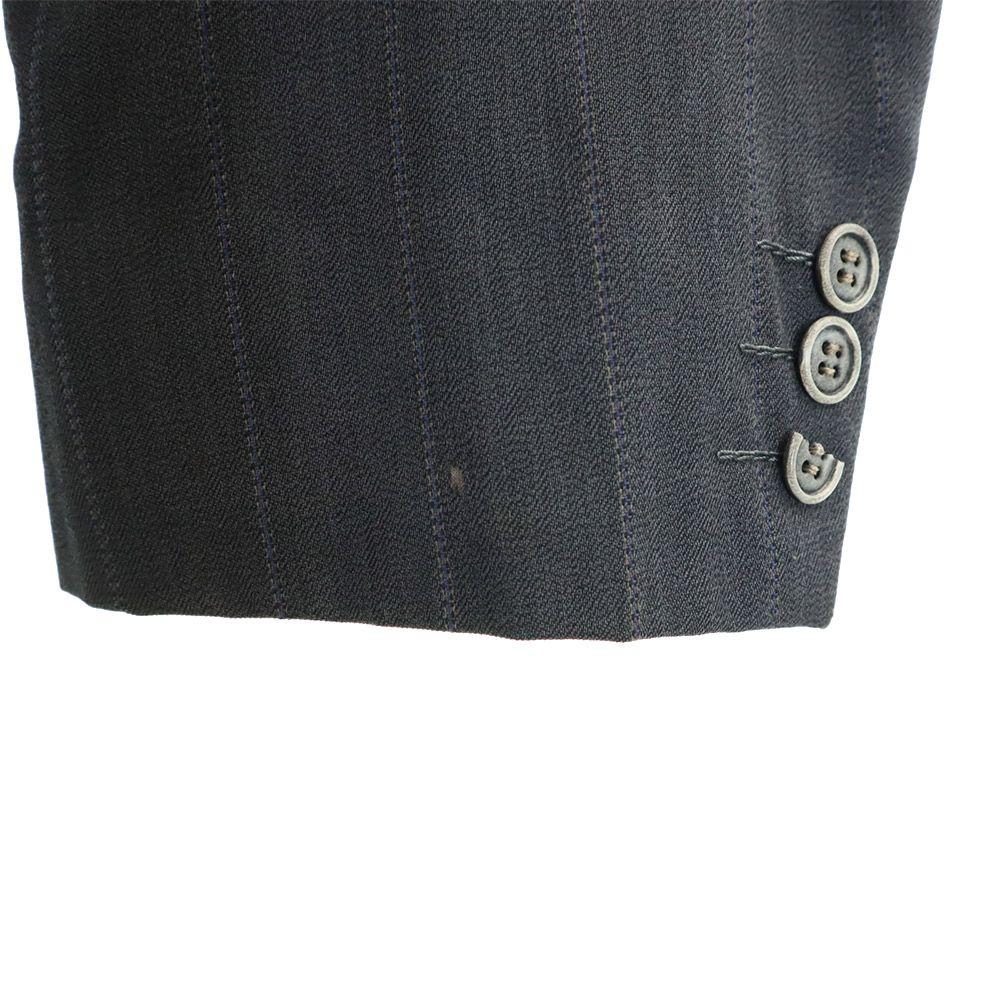 LANVIN wool Striped Pattern double suit Setup M48-35/M48-35-85 Studio Men's Used