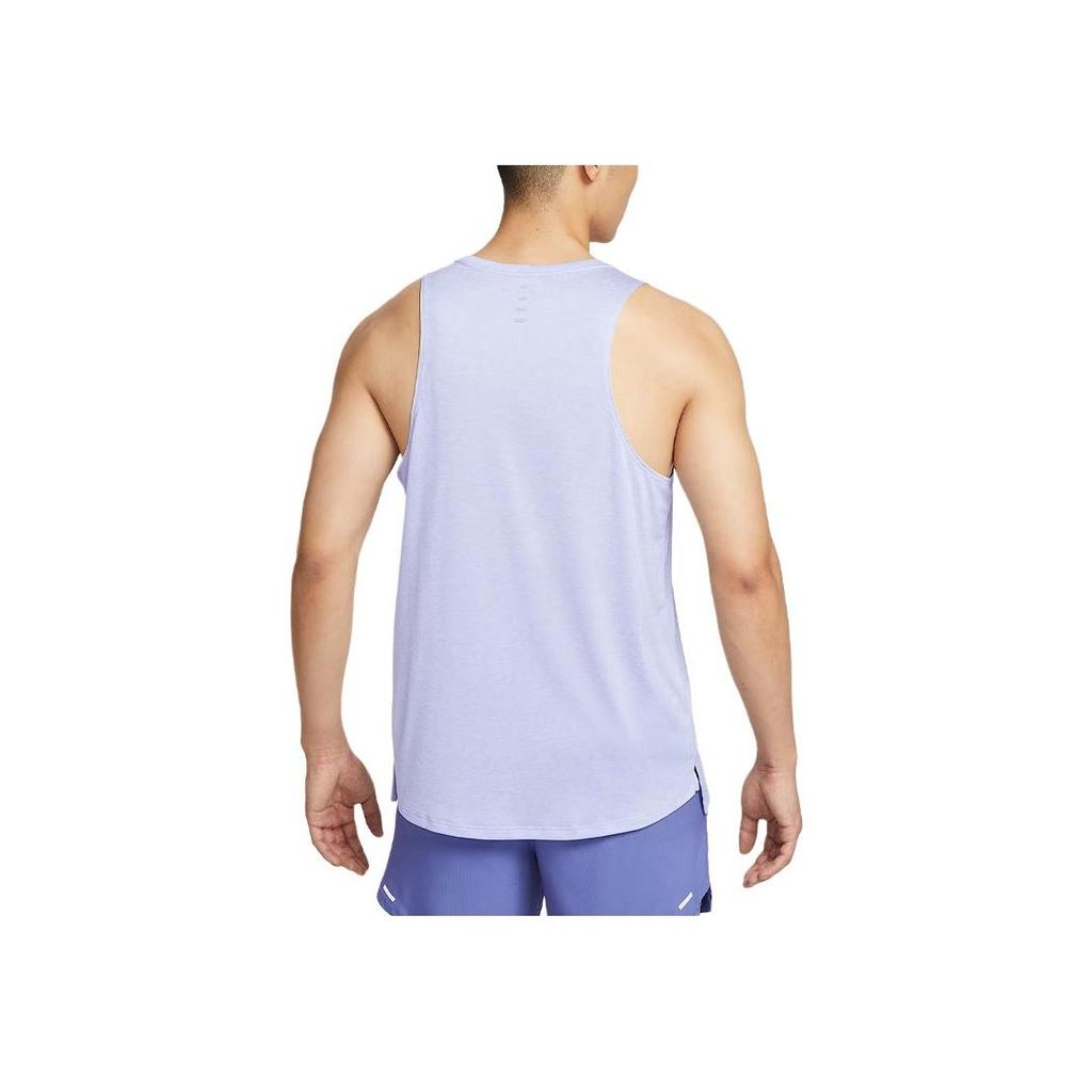 Nike Logo Round Neck Vest Men Tops Purple HV5211-057