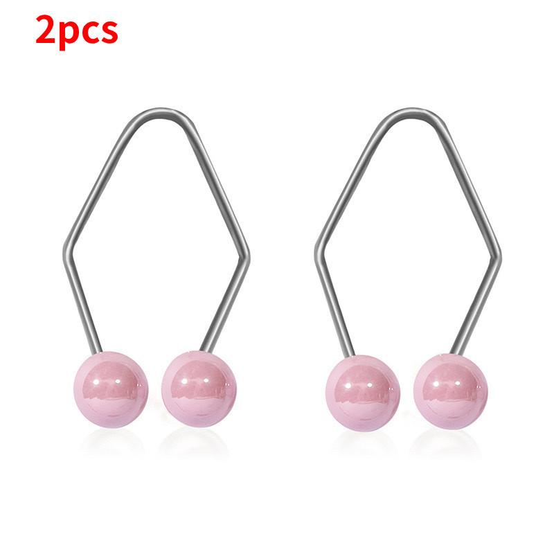 1 Pair Alloy Dimple Maker For Cheeks Pearl Facial Dimple Make Tool Training