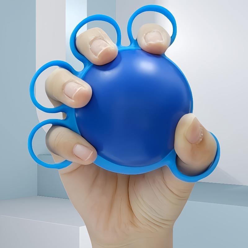 1Pc Grip Ball, Finger Training, Grip Training, Strength Training, Hand Sports Ball синий