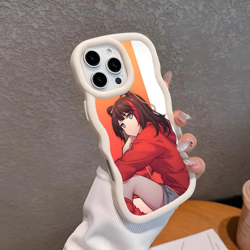 

Arknights Zima Wavy Edge TPU Mobile Phone Case for iPhone 17 16 15 14 13 12 11 Air Pro Max Plus Colorful Cover iPhone 16 Pro