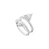 Swarovski Stilla Triangle Cut Ring Women rings 5642986