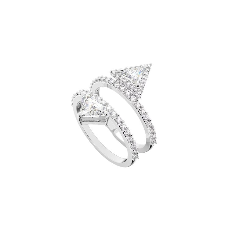 Swarovski Stilla Triangle Cut Ring Women rings 5642986