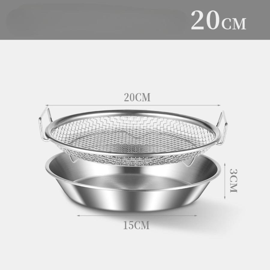 

Stainless Steel French Fries Basket with Handle Food Skimmer Oil Filter Snack Tray Cooking Strainer Plate Kitchen