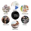 Magnetic Digital Timer with Large LED Display Kitchen Rotary Timer Digital Visual Timer for Cooking,Studying, Exercising