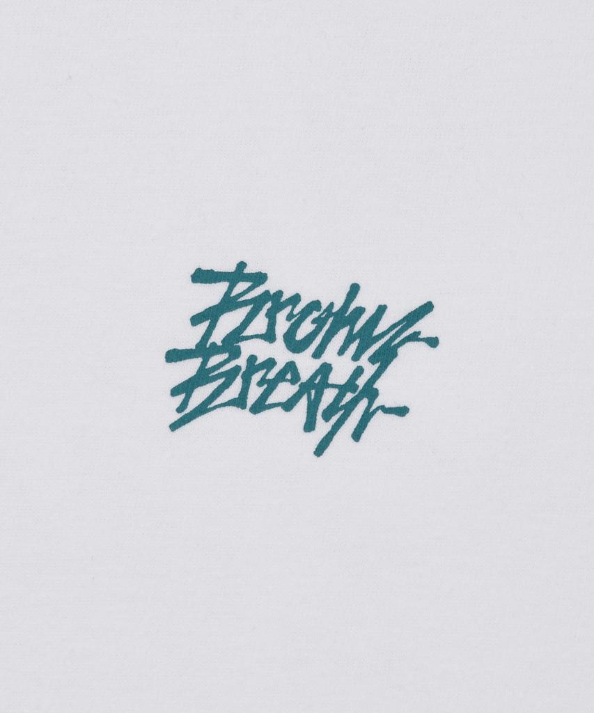 BROWNBREATH Tropical Crush Tag Tee - White