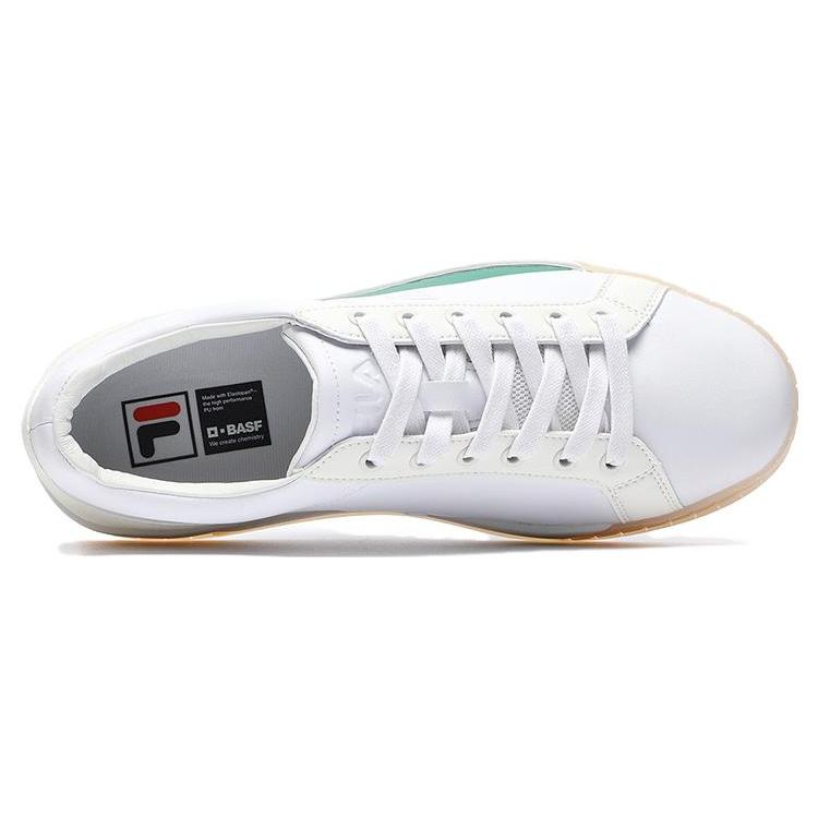 FILA ACE Low top Skateboard Shoes Men's White Green F12M221206FWS