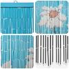 Multi Colored Insect Door Curtain 200 X 90 Cm Bamboo