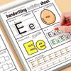 English Alphabet Tracing and Coloring Book for Ages 3-6: Uppercase & Lowercase Letters Practice for Grip Control and Recognition