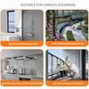 IP65 Waterproof Outdoor Electrical Box- Universal Mounting (Surface/Flush) Junction Box for Bathroom, Kitchen, Weatherproof DIY