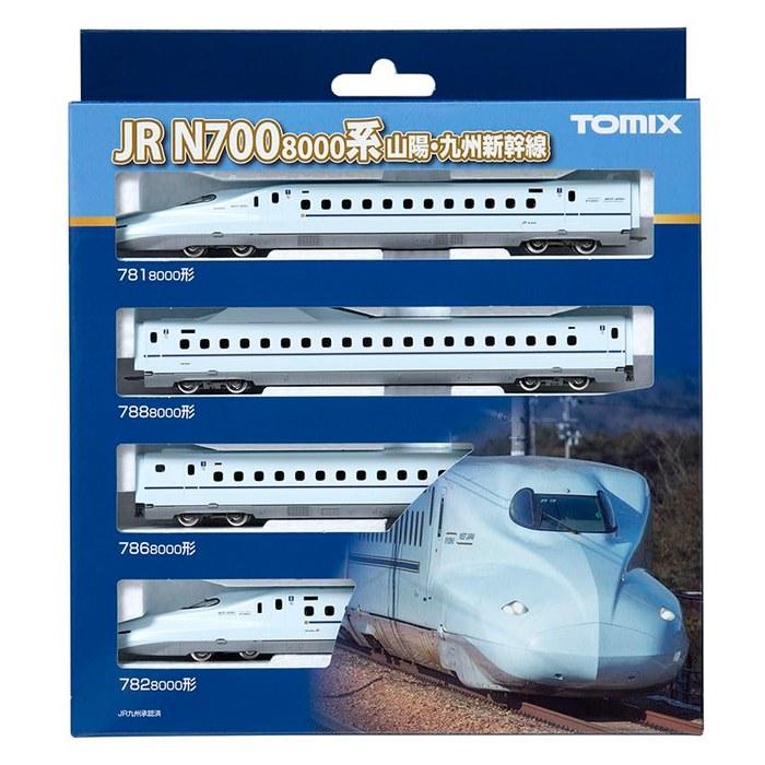 TOMIX N Gauge JR N700-8000 Series Sanyo-Kyushu Shinkansen Basic Set 98518 Model Railroad Train