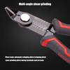 6.5Inch Multifunctional Wire Stripper Pliers Cable Cutter for Electricians and DIY Enthusiasts with Ergonomic Handle