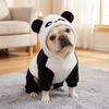 Thickened Panda Transformation Dog Clothes Warm Dog Cosplay Costume Pet Hoodies  Cosplay Party