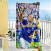 Mbappe Personalisiertes Text Strandtuch Hohe Saugfähigkeit & Schnelltrocknend Tragbar für Schwimmen Strand Camping Reisen Strandzubehör Fitnessstudio