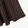 ZANZEA Women Long Sleeve Blouse and Long Skirts Stripe Print Two Piece Suit Sets