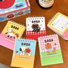 1Pcs Cartoon Portable Coil Monthly Calendar Planner 2026 Horse Year Mini Desk Calendar Office And Home Decor  Year'S Present