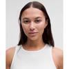 Lululemon Sheer Cotton Ribbed Tank Top White
