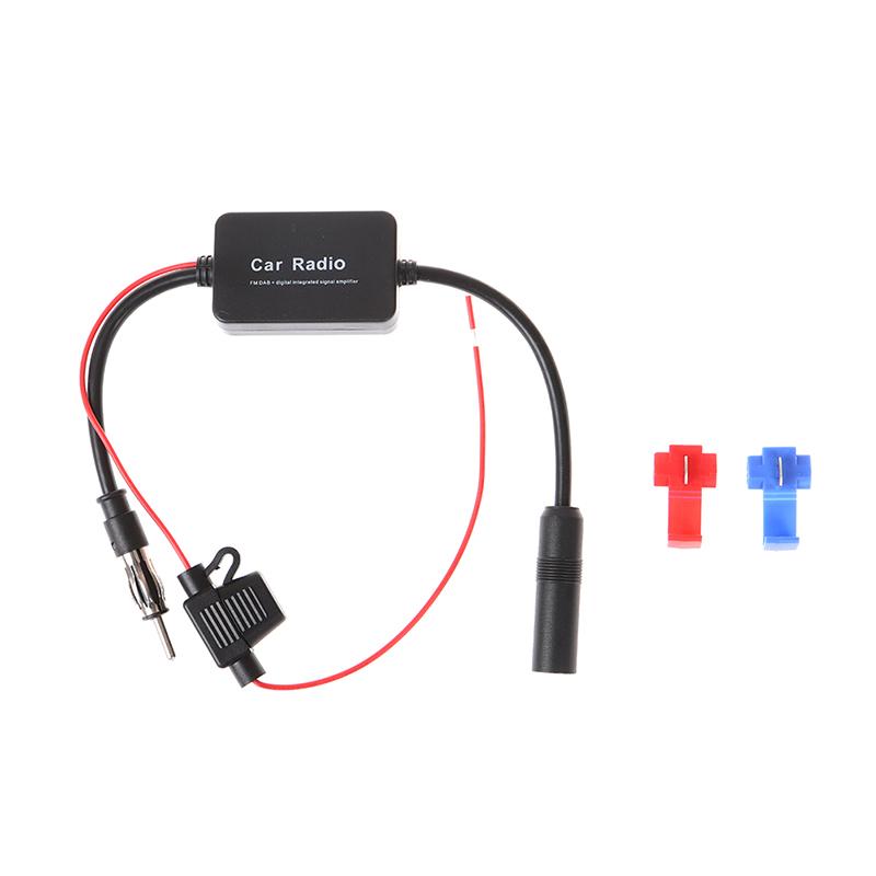 1 Set Auto-Autoradio FM & AM Radio Signalantenne Antenne Signalverstärker Kabel