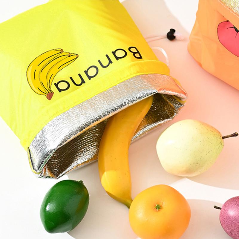 Banana Bundle Pocket Storage Bags Reusable for Fruits Vegetables Food Preservation Insulated Shockproof Lightweight Shopping Bag