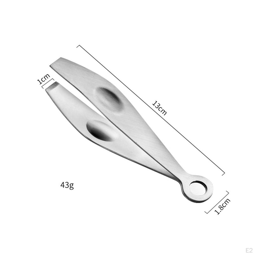 Culinary Garlic Tweezers Skin Remover Precision Prevent Smell On Hands for