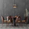 Hanging Lamp Bans 1 E27 Black Italux Pnd-27467-1-Bk-Gd