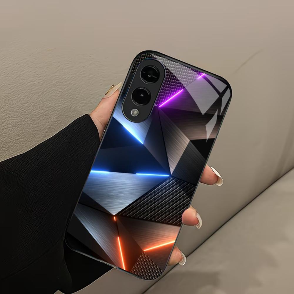

Colored beam Exquisite Atmosphere PhoneCase Glass PhoneCase for Samsung Galaxy S26 S25 S24 S23 S22 FE,Ultra,Plus Dropresistant GalaxyS25