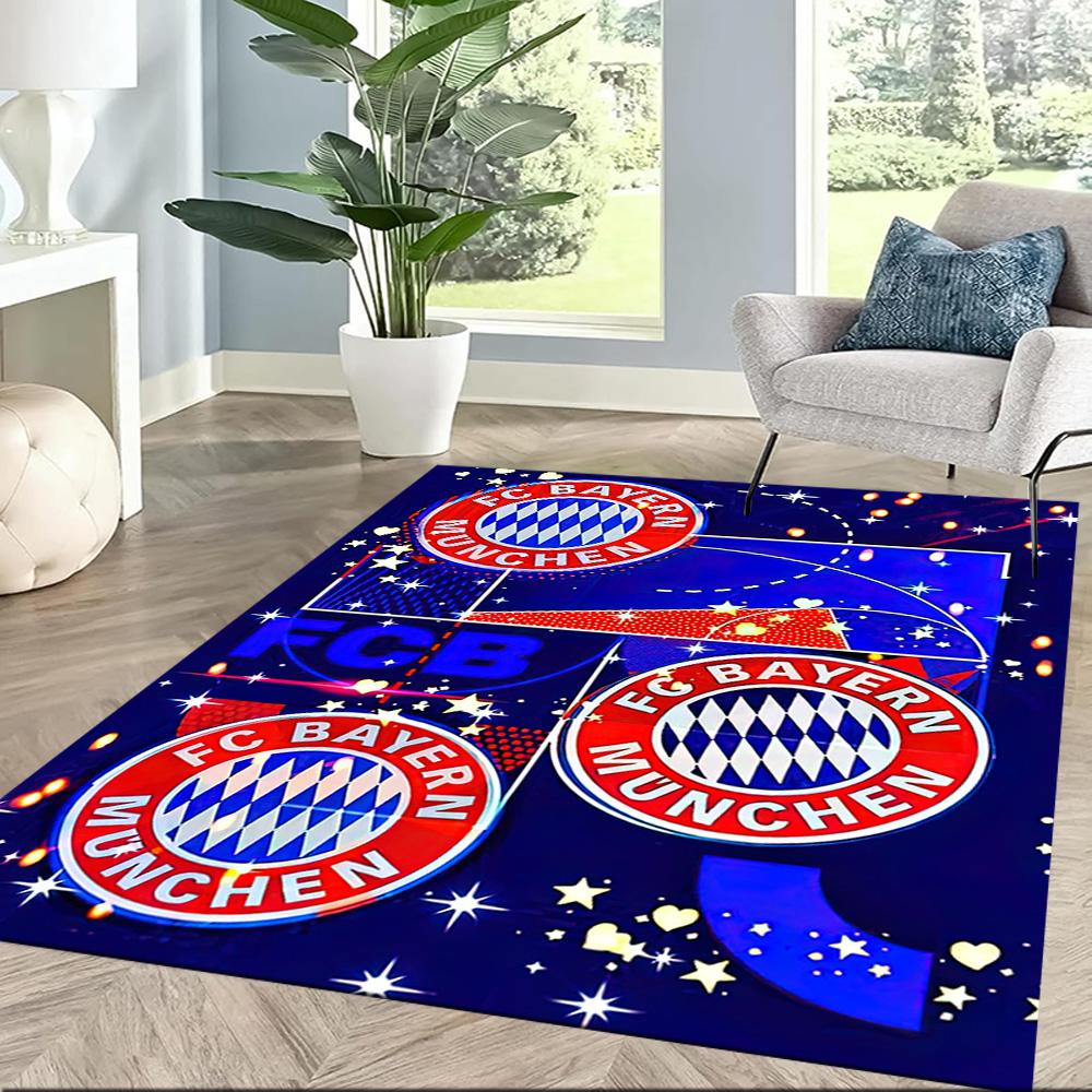 Champion Fc Bayern München Square rugs are a great choice for living rooms, bedrooms, home décor, and as gifts.