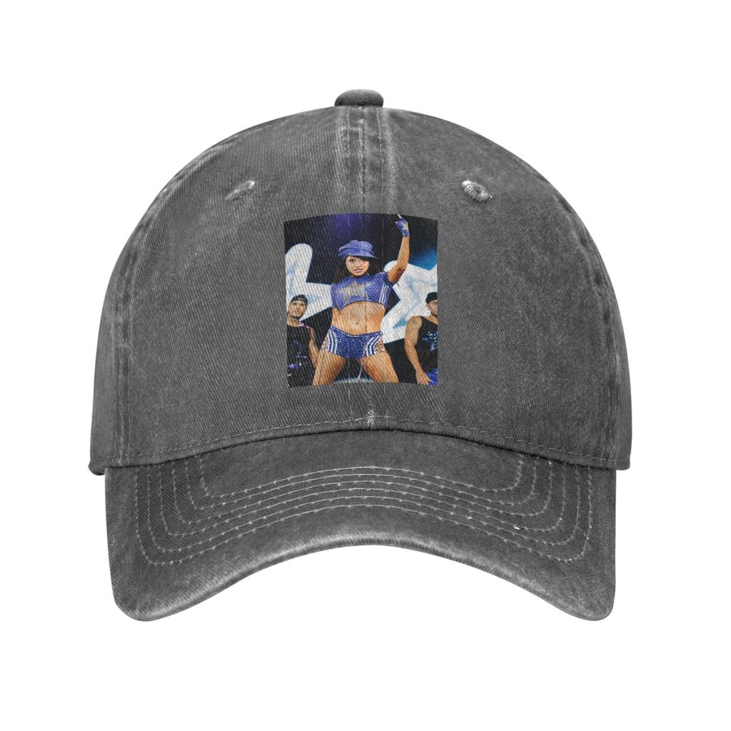Singer Emilia Mernes Cover Emilia Mp3 Denim Cap Casual Baseball Caps Adjustable Hat Summer Unisex Baseball Hats