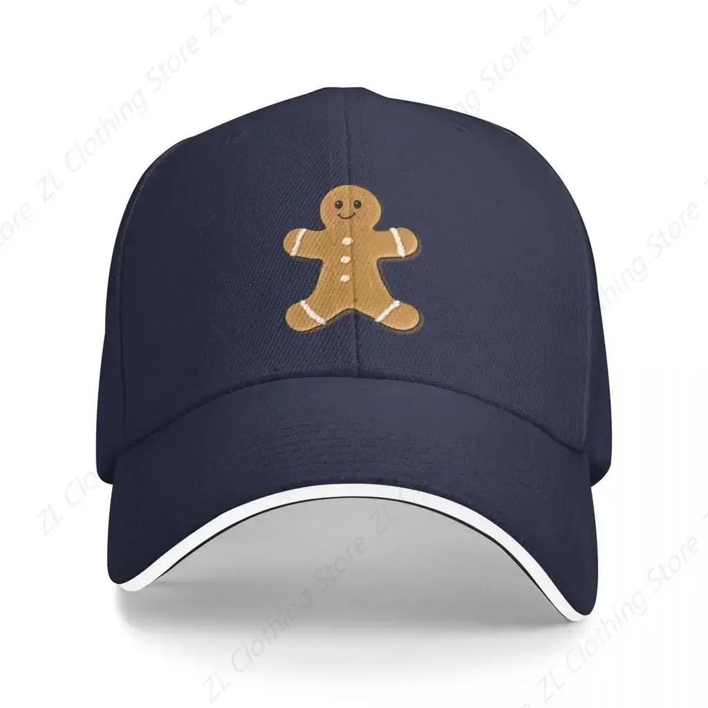 Happy Little Gingerbread Unisex Bucket Hat Baseball Cap Anime Hat Golf Designer Hat Custom Cap Trucker Hats For Unisex Womens