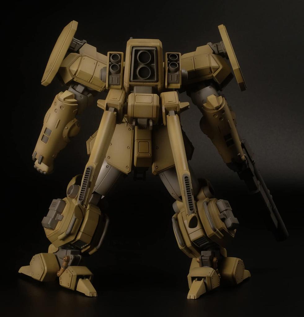 PM Office A Heavy Machine Soldier Raynos Raynos Combat Renewal Approximately 150mm Scale Plastic Model Molded In Dark Yellow AS-5E3 (Ground Version)